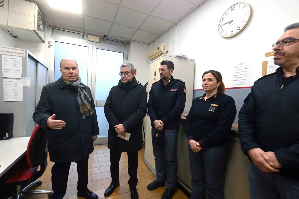 Questore e prefetto in visita alla Polfer