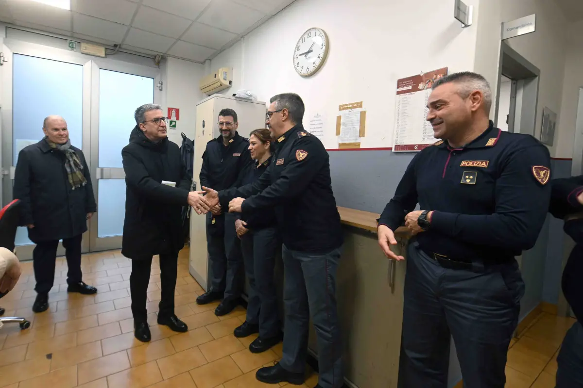 Questore e prefetto in visita alla Polfer