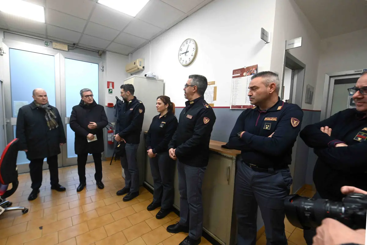 Questore e prefetto in visita alla Polfer