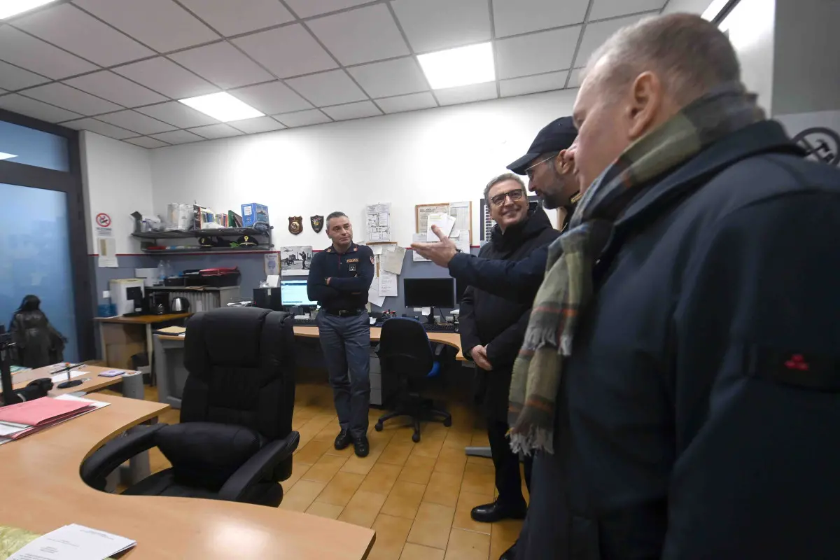 Questore e prefetto in visita alla Polfer