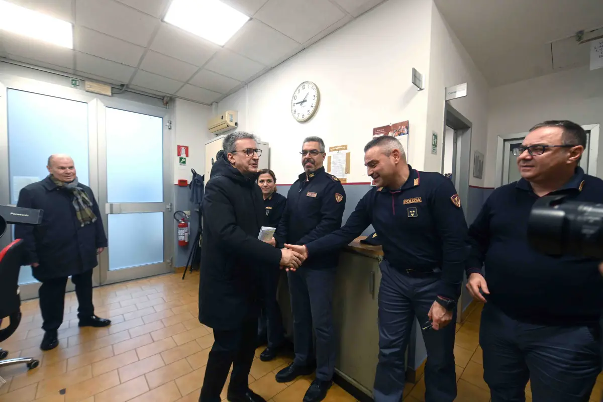 Questore e prefetto in visita alla Polfer