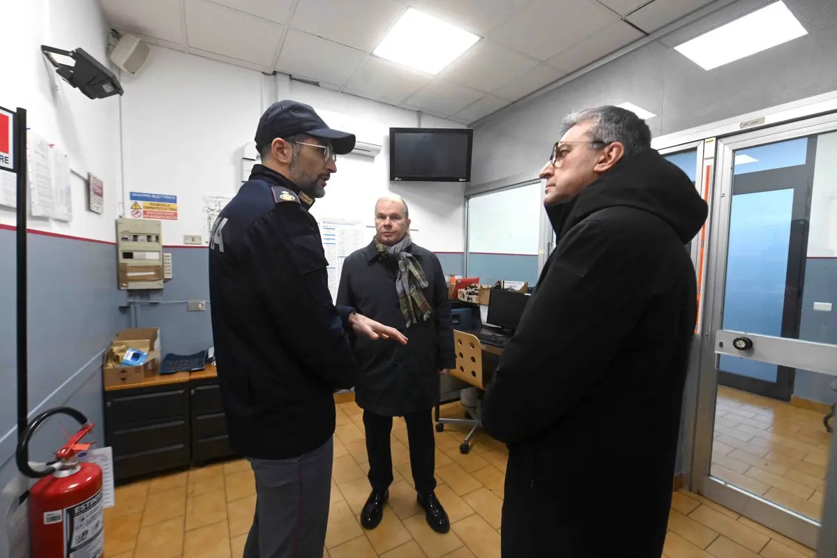 Questore e prefetto in visita alla Polfer