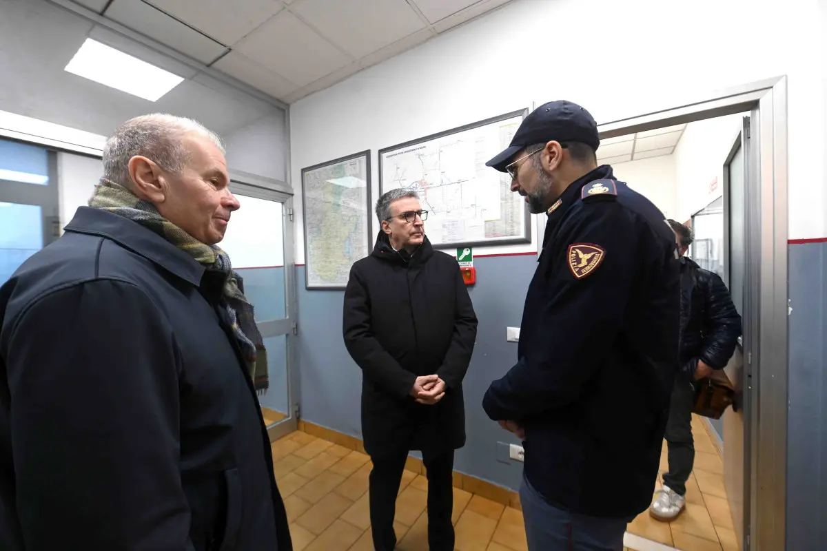 Questore e prefetto in visita alla Polfer