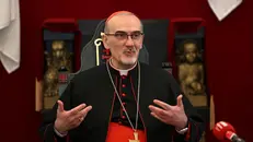 Il cardinale Pierbattista Pizzaballa - Foto Epa/Atef Safadi © www.giornaledibrescia.it