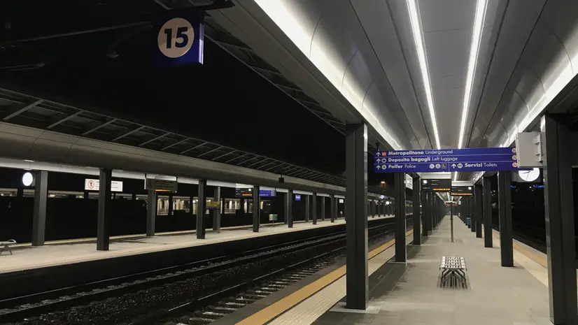 La stazione di Brescia