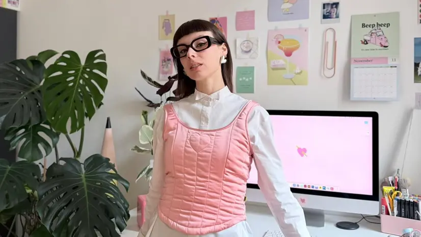 L'illustratrice Giulia Hartz