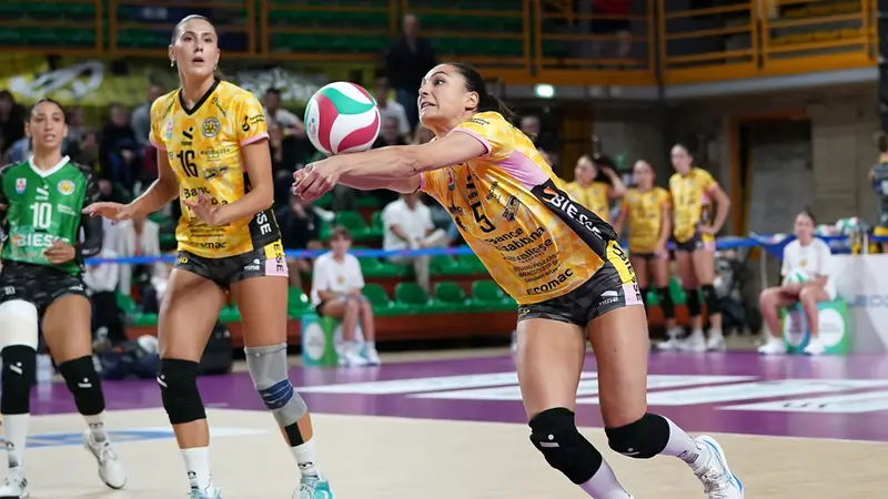 Francesca Michieletto qui impegnata in fase difensiva