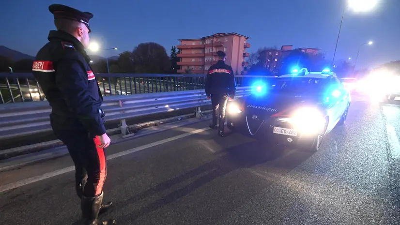 Carabinieri di pattuglia a Brescia - Foto © www.giornaledibrescia.it