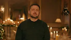 Volodymyr Zelensky nel discorso di Natale