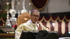 CRONACA BRESCIA DUOMO SANTA MESSA NELLA NOTTE PRESIEDE IL VESCOVO TREMOLADA PER REDAZIONE CRONACA WEB 24-12-2025 MARCO ORTOGNI NEW EDEN GROUP