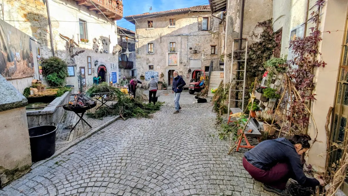Per le vie di Presegno - © www.giornaledibrescia.it