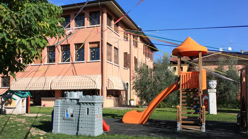 L'asilo Maffizzoli di Polpenazze - © www.giornaledibrescia.it