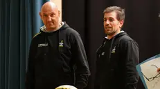 La coppia di allenatori David Dal Maso e Mattia Zappalorto
