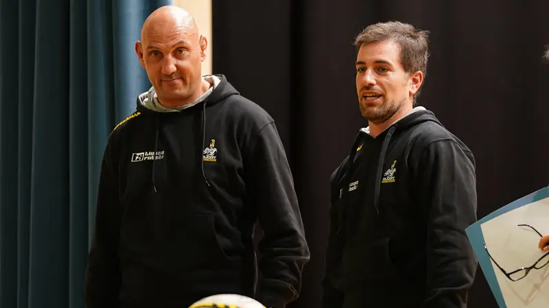 La coppia di allenatori David Dal Maso e Mattia Zappalorto