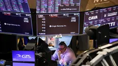 La Borsa di New York soprannominata The Big Board, è la più grande borsa valori del mondo per volume di scambi - Foto Ansa © www.giornaledibrescia.it