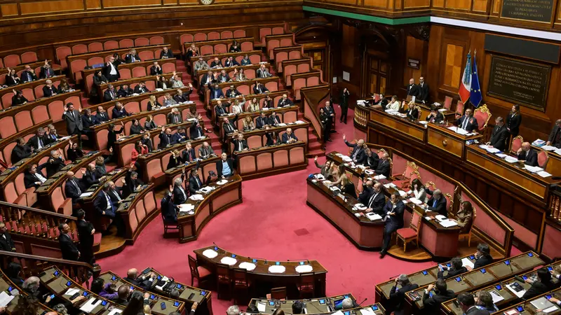 In Senato - Ansa © www.giornaledibrescia.it