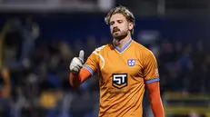 Stefano Gori nella partita di andata contro il Lecco - Foto New Reporter Comincini  © www.giornaledibrescia.it