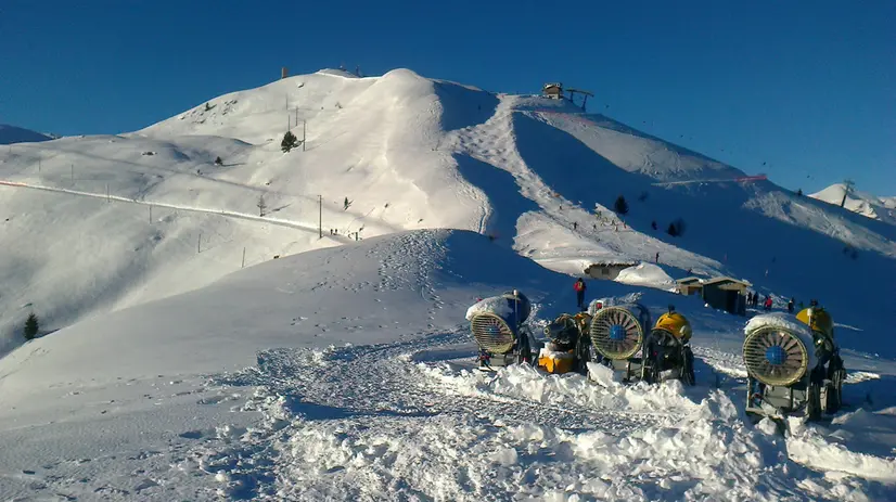 Le piste sul monte Maniva