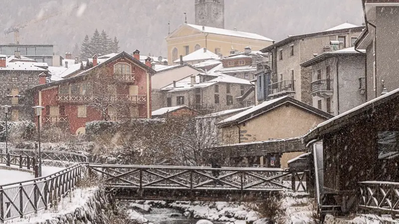 Ponte di Legno sotto la neve