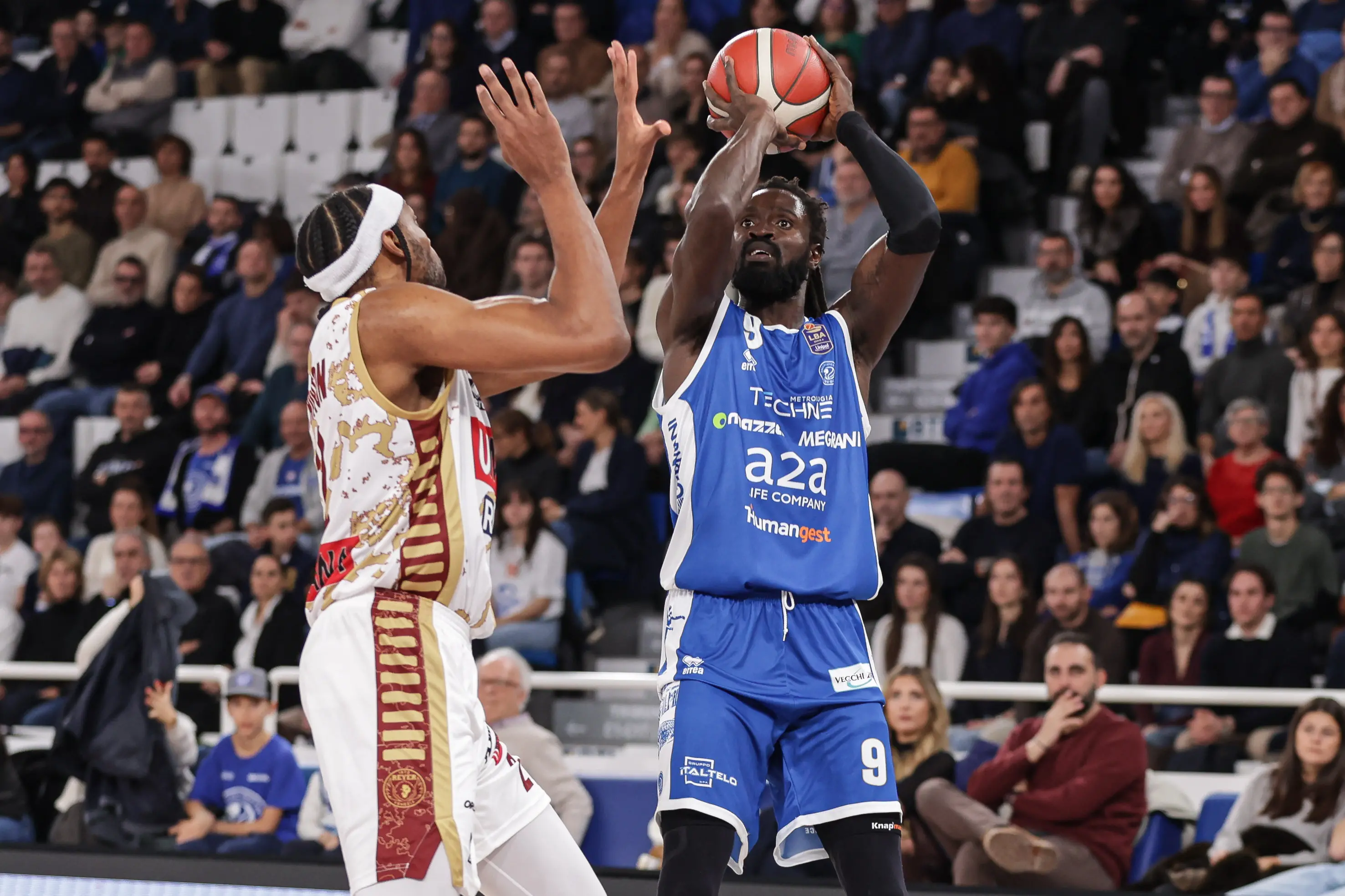 Germani-Reyer Venezia, gli scatti della partita