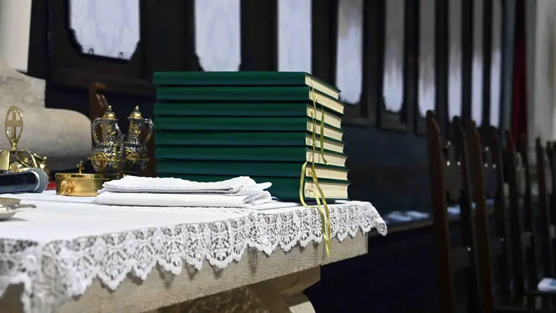 I diari conservati nelle chiese giubilari del Bresciano - Foto Marco Ortogni/Neg © www.giornaledibrescia.it