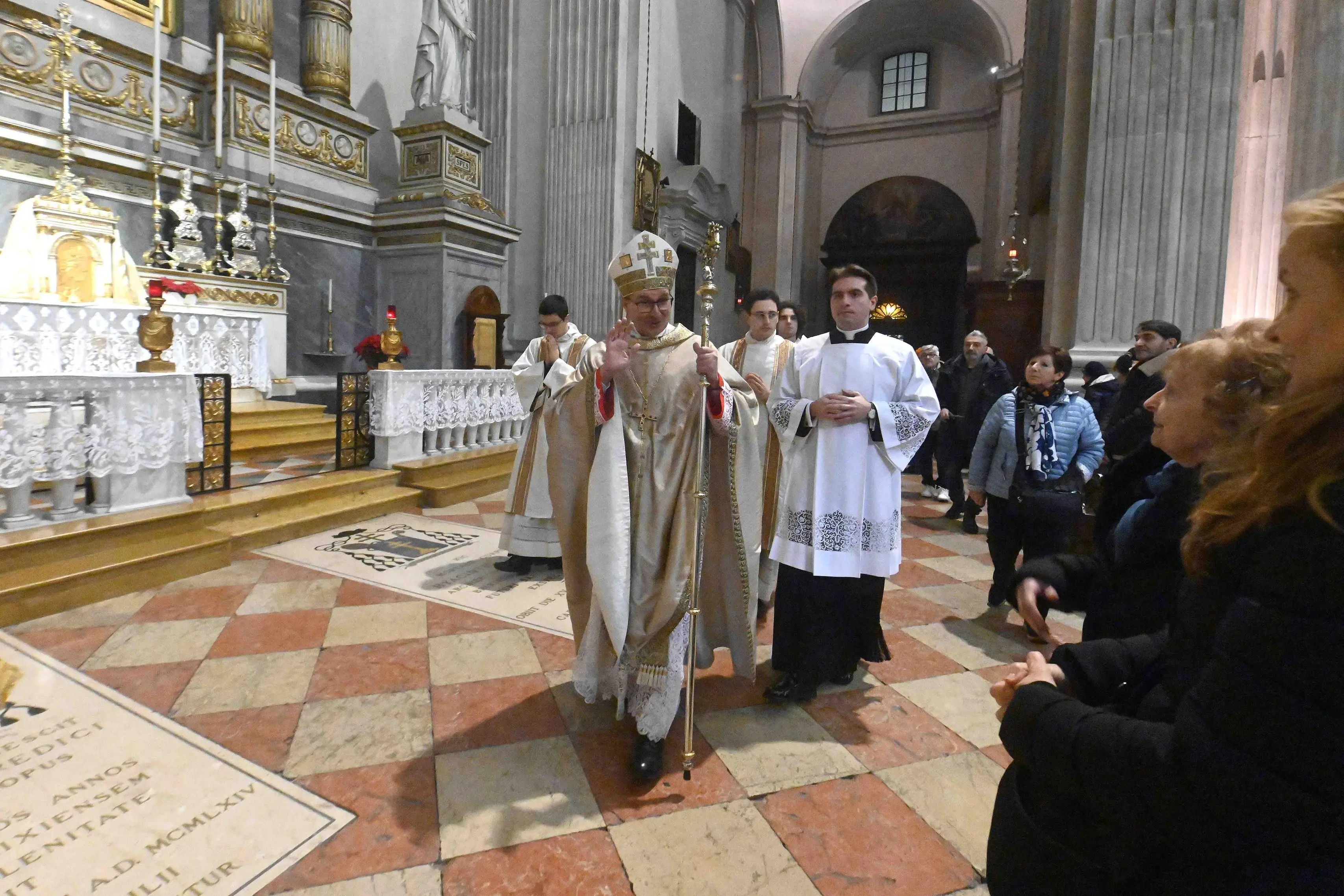 La messa di chiusura dell'anno giubilare in Duomo a Brescia
