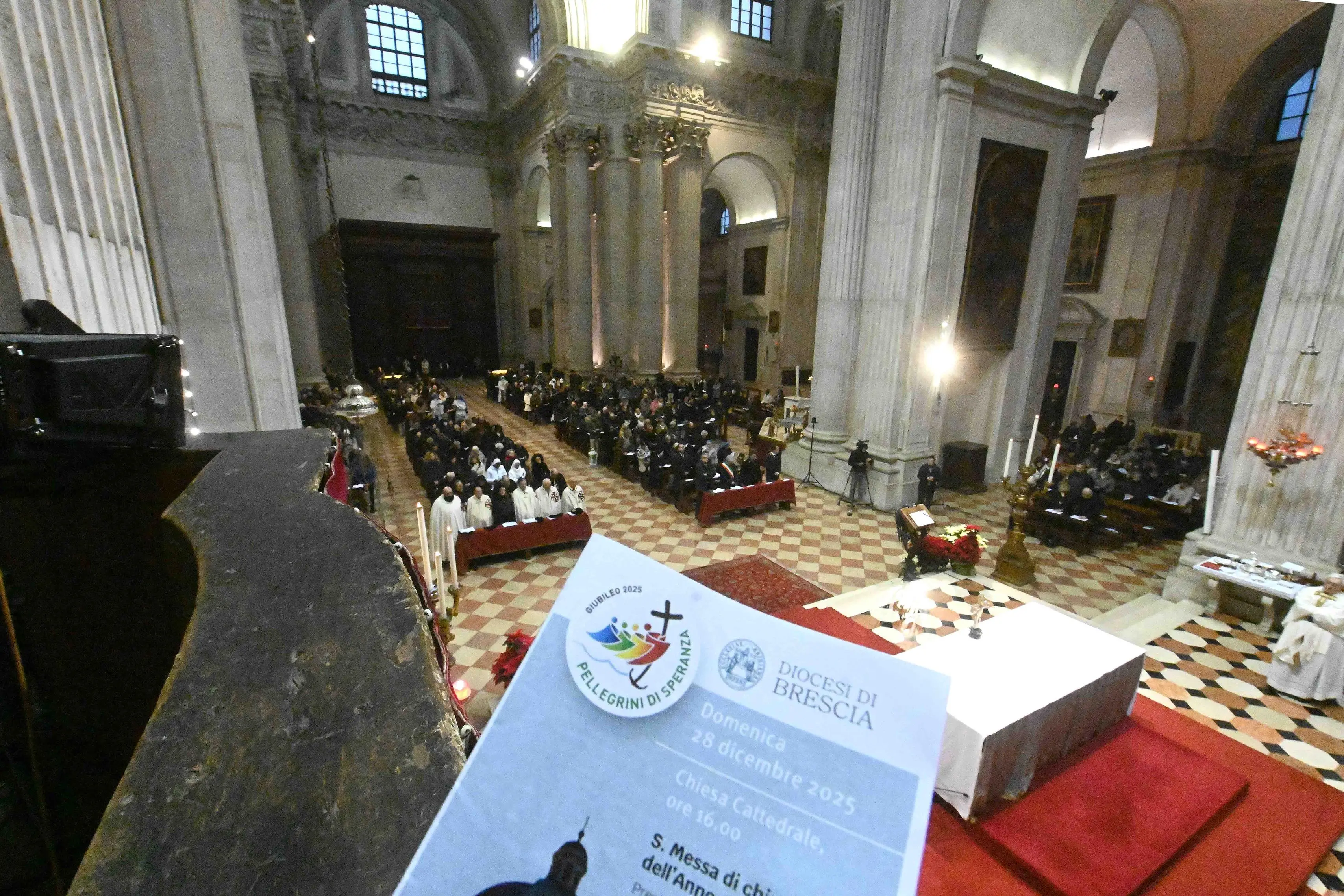 La messa di chiusura dell'anno giubilare in Duomo a Brescia