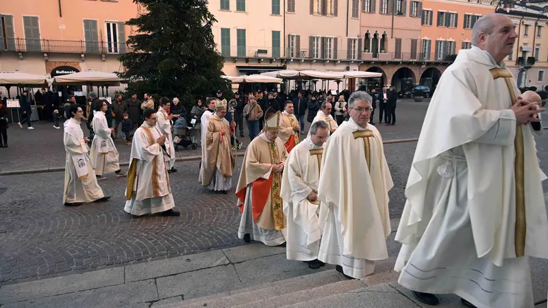 La messa di chiusura dell'anno giubilare in Duomo a Brescia