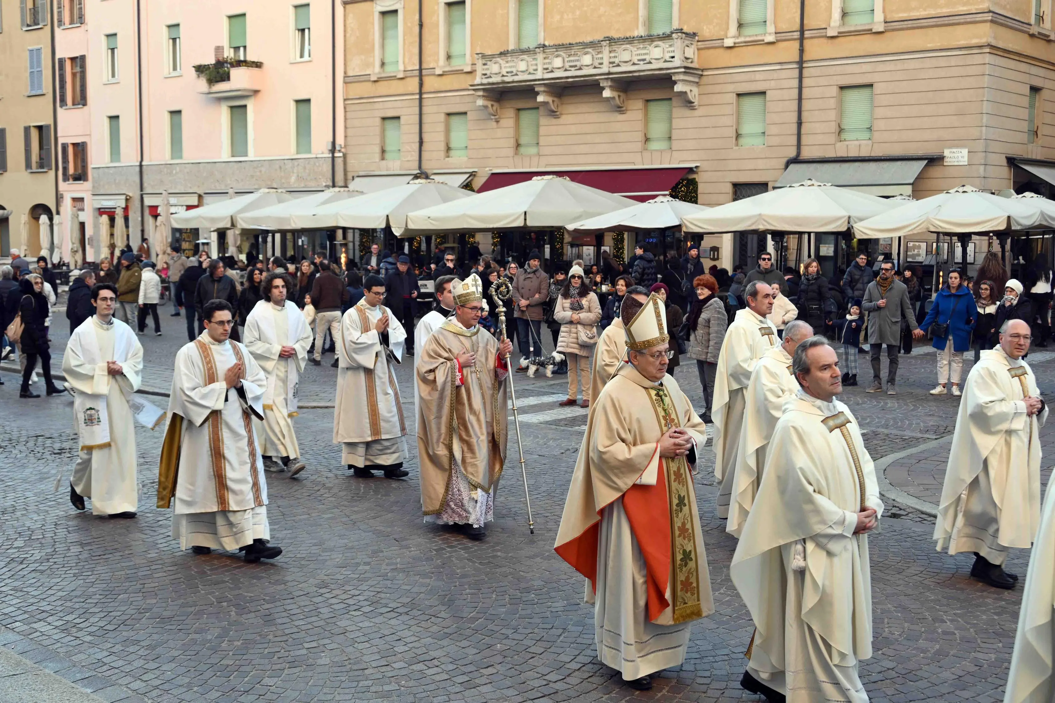 La messa di chiusura dell'anno giubilare in Duomo a Brescia