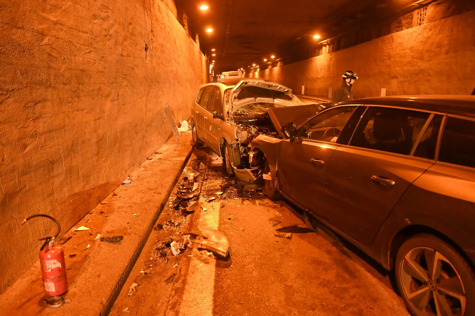 L'incidente frontale a Bedizzole