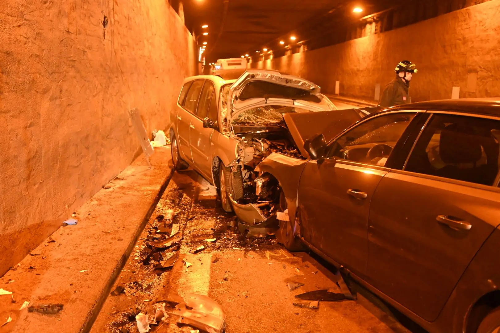 L'incidente frontale a Bedizzole