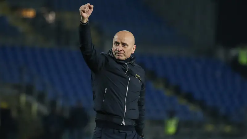 Corini dopo la vittoria sull'Inter Under 23 - Foto New Reporter Nicoli © www.giornaledibrescia.it