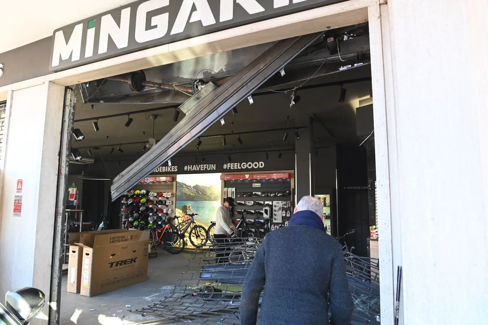 La spaccata da Mingardi