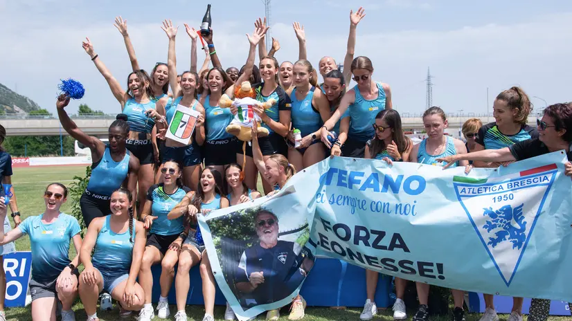 Le atlete dell’Atletica Brescia 1950