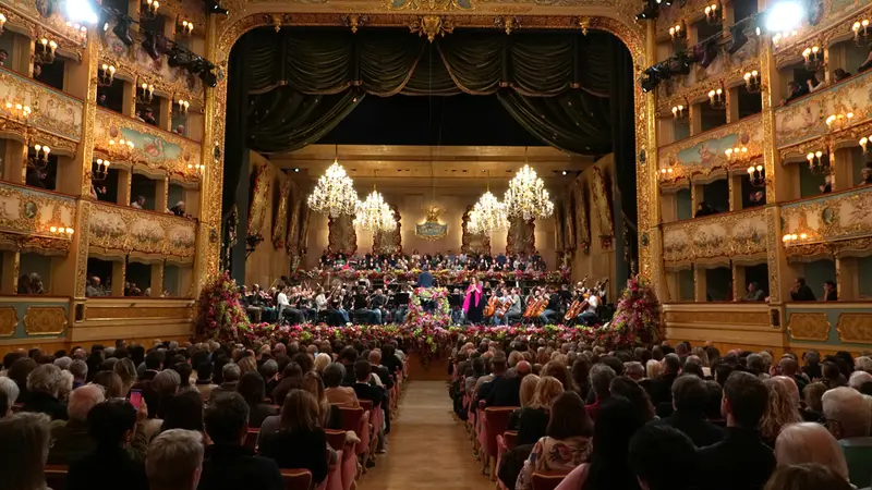 Il teatro la Fenice di Venezia - Foto Ansa © www.giornaledibrescia.it