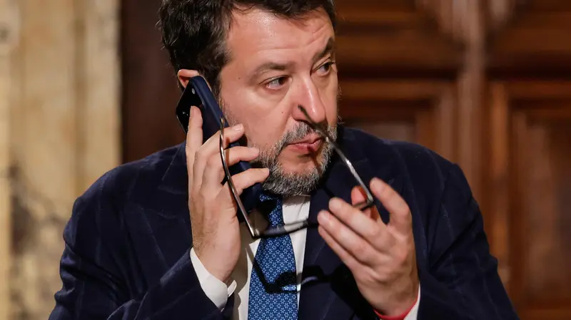 Il ministro Matteo Salvini - Foto Ansa © www.giornaledibrescia.it