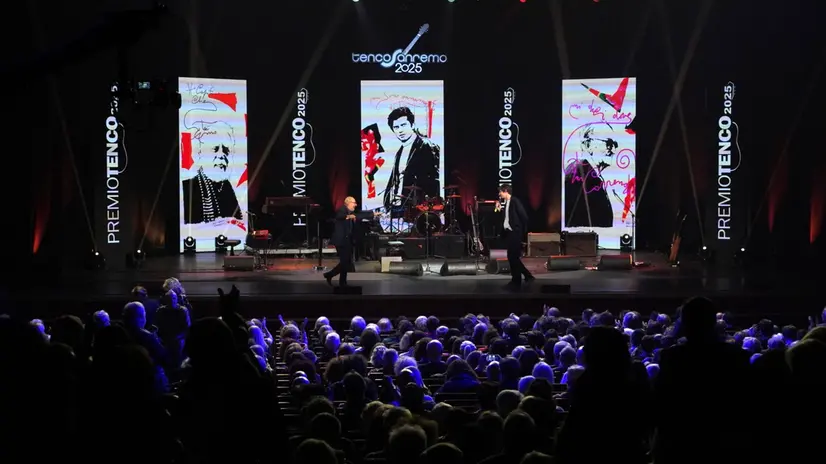 La cornice del Premio Tenco - Foto Fulvio Bruno