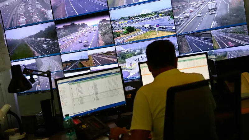 Su i prezzi in autostrada - Foto Ansa/Riccardo Antimani © www.giornaledibrescia.it