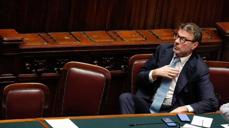 Il ministro Giorgetti - Foto Ansa © www.giornaledibrescia.it