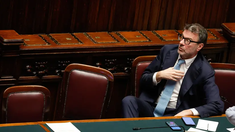 Il ministro Giorgetti - Foto Ansa © www.giornaledibrescia.it