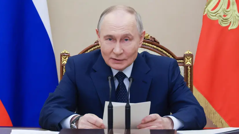 Vladimir Putin - Foto Ansa © www.giornaledibrescia.it