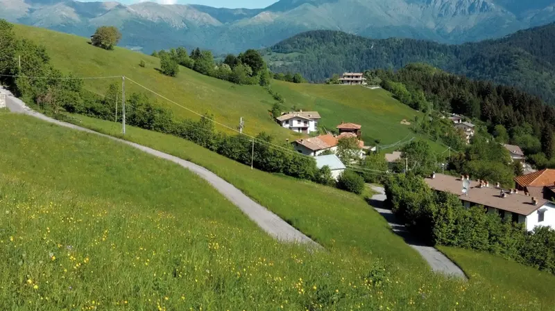 Una veduta della Vaghezza, sopra Marmentino - © www.giornaledibrescia.it
