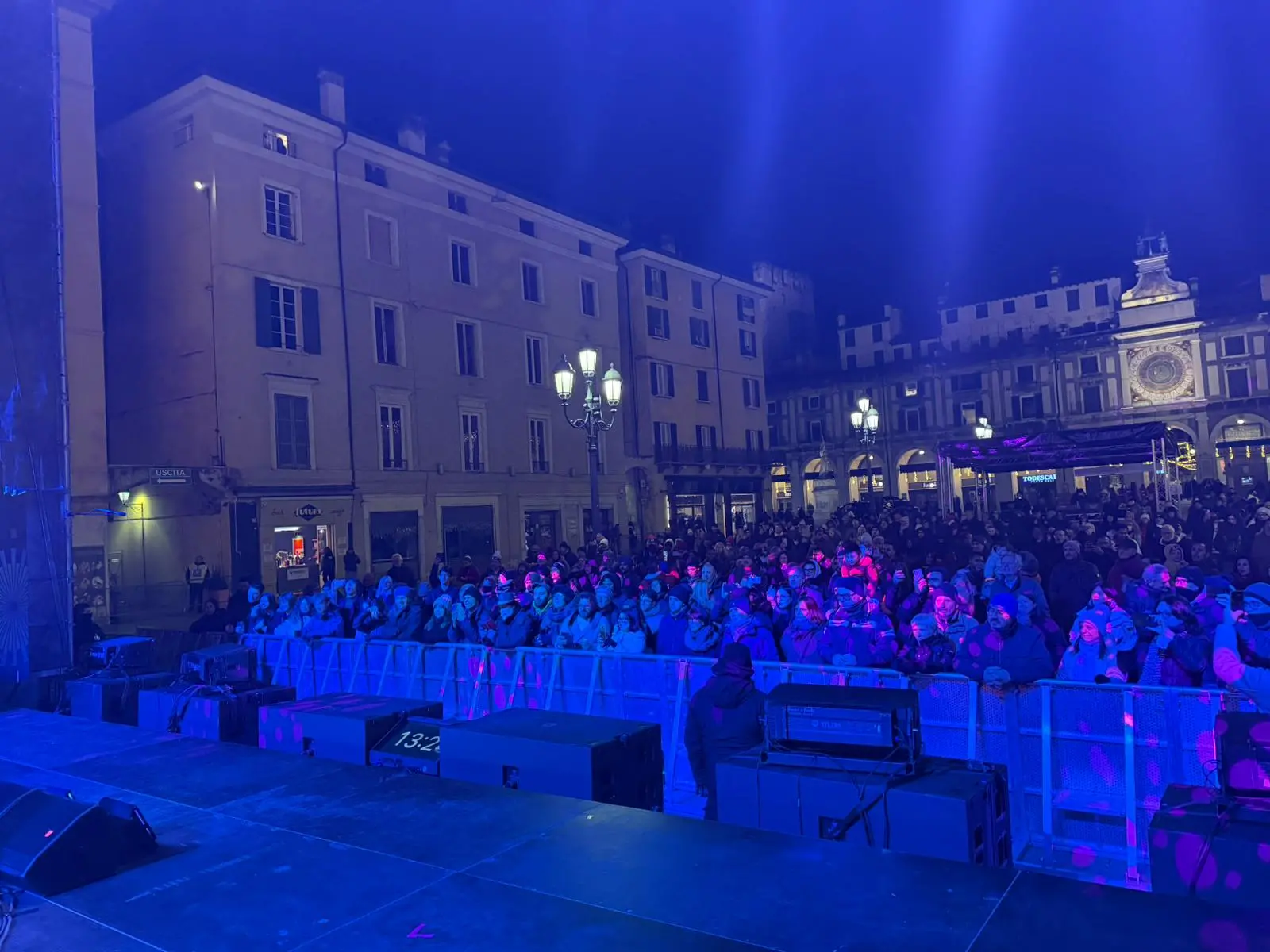 Il Capodanno in piazza Loggia
