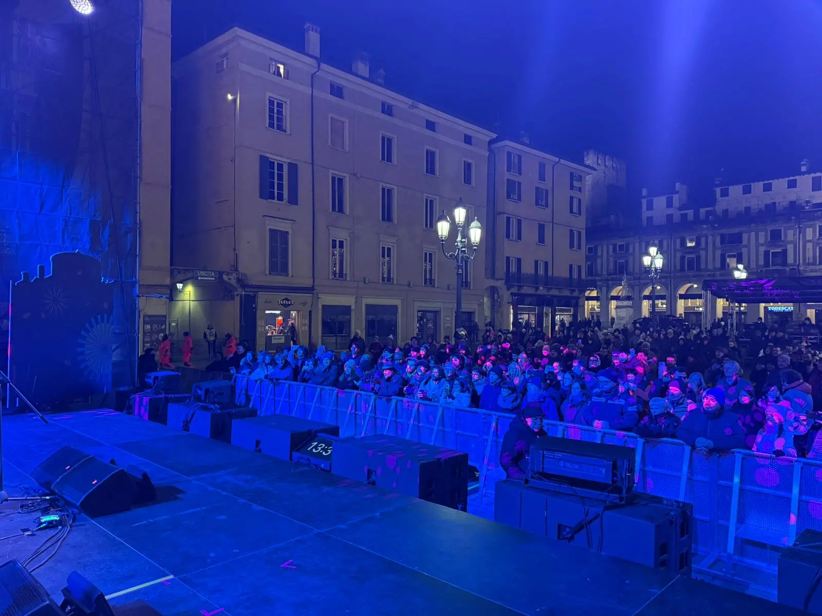 Il Capodanno in piazza Loggia