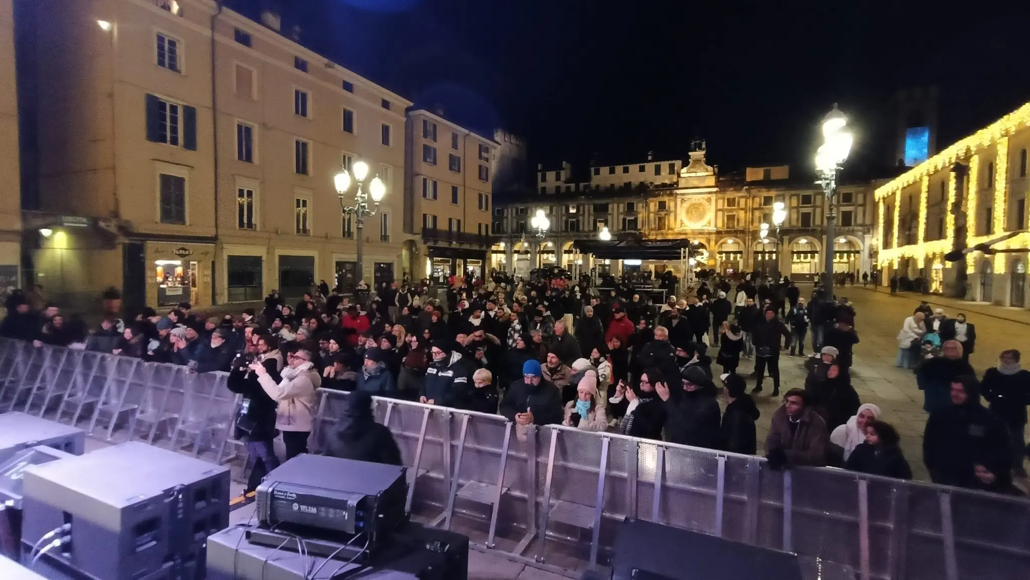 Il Capodanno in piazza Loggia