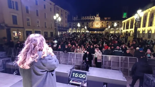 Il Capodanno in piazza Loggia