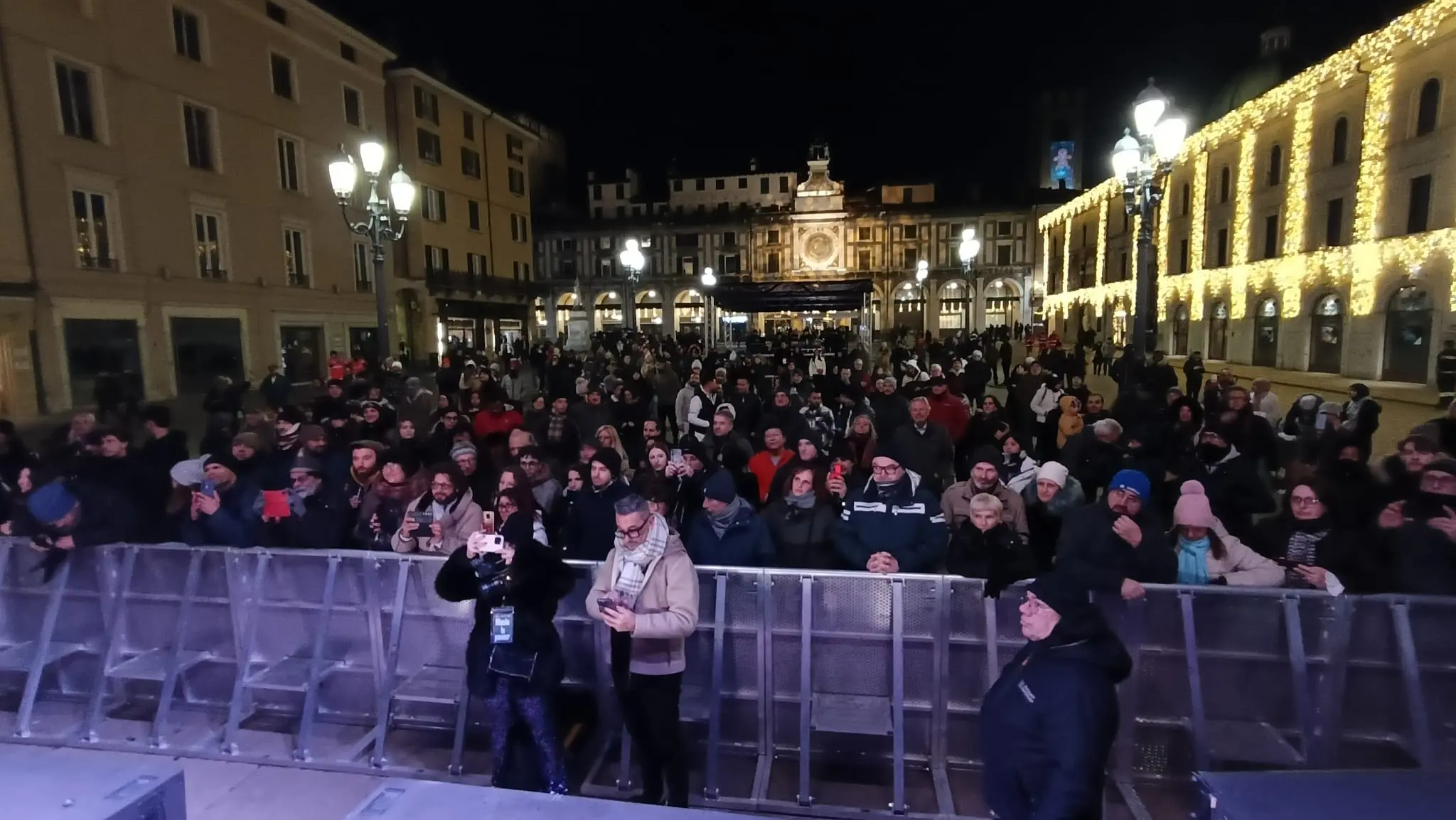 Il Capodanno in piazza Loggia