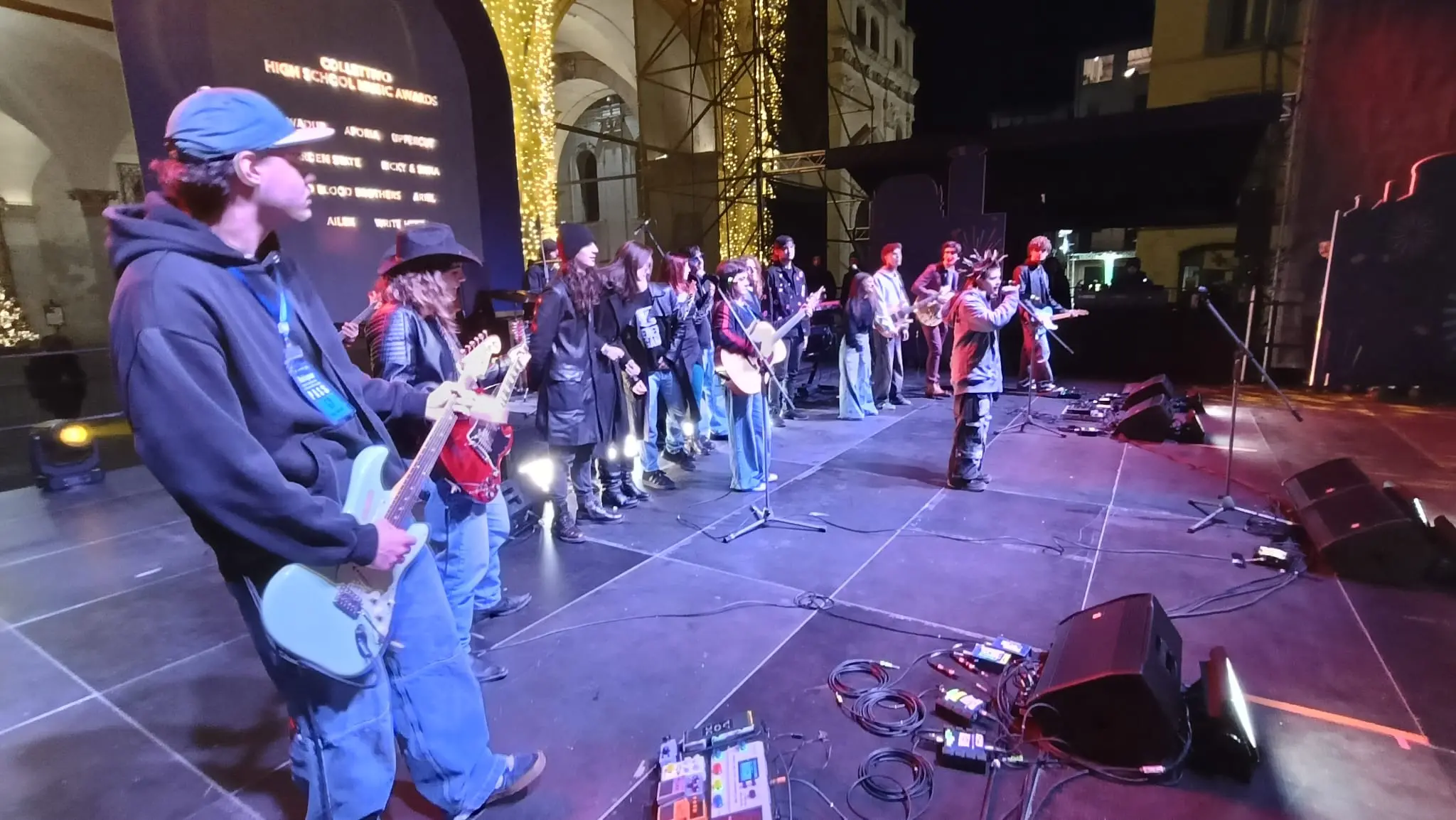 Il Capodanno in piazza Loggia