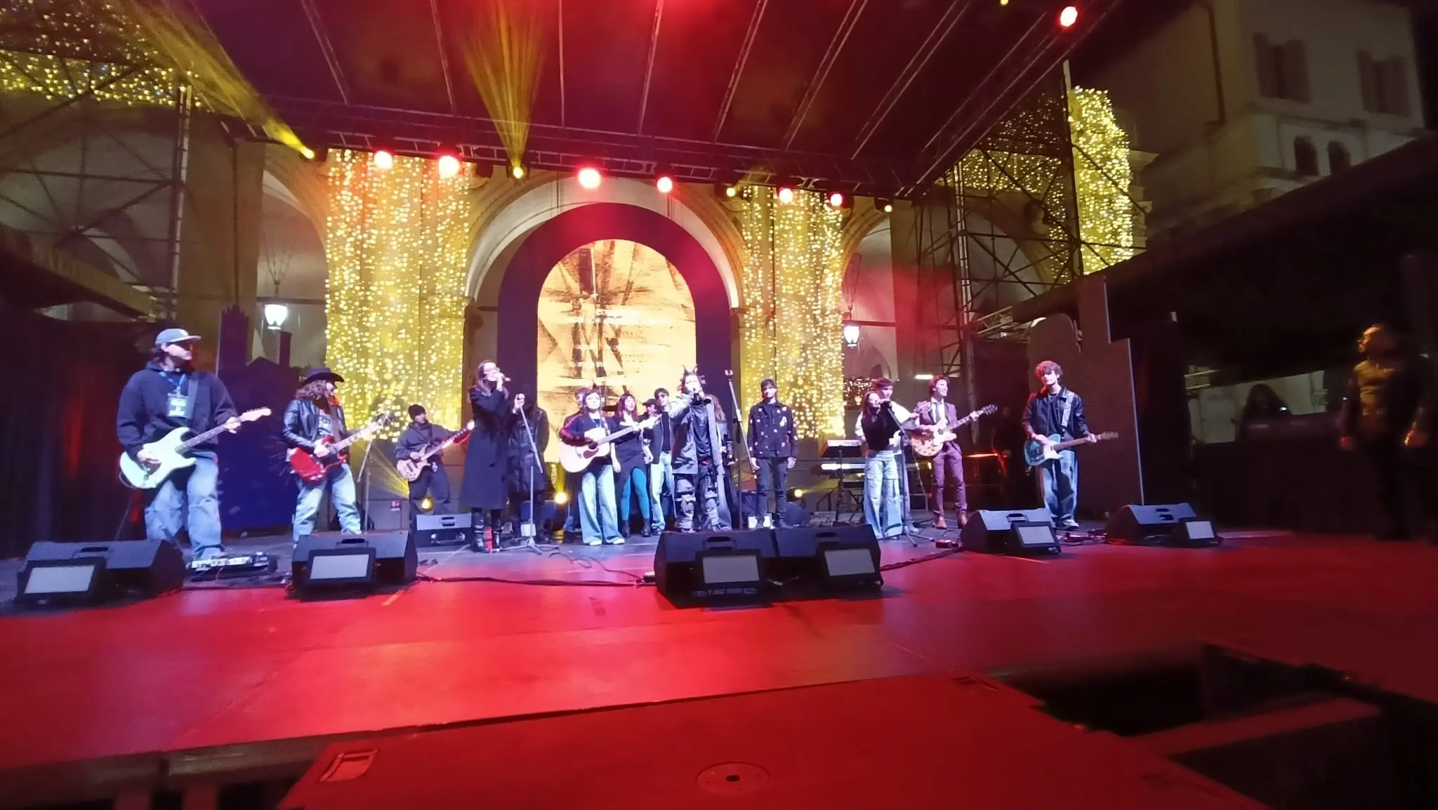 Il Capodanno in piazza Loggia