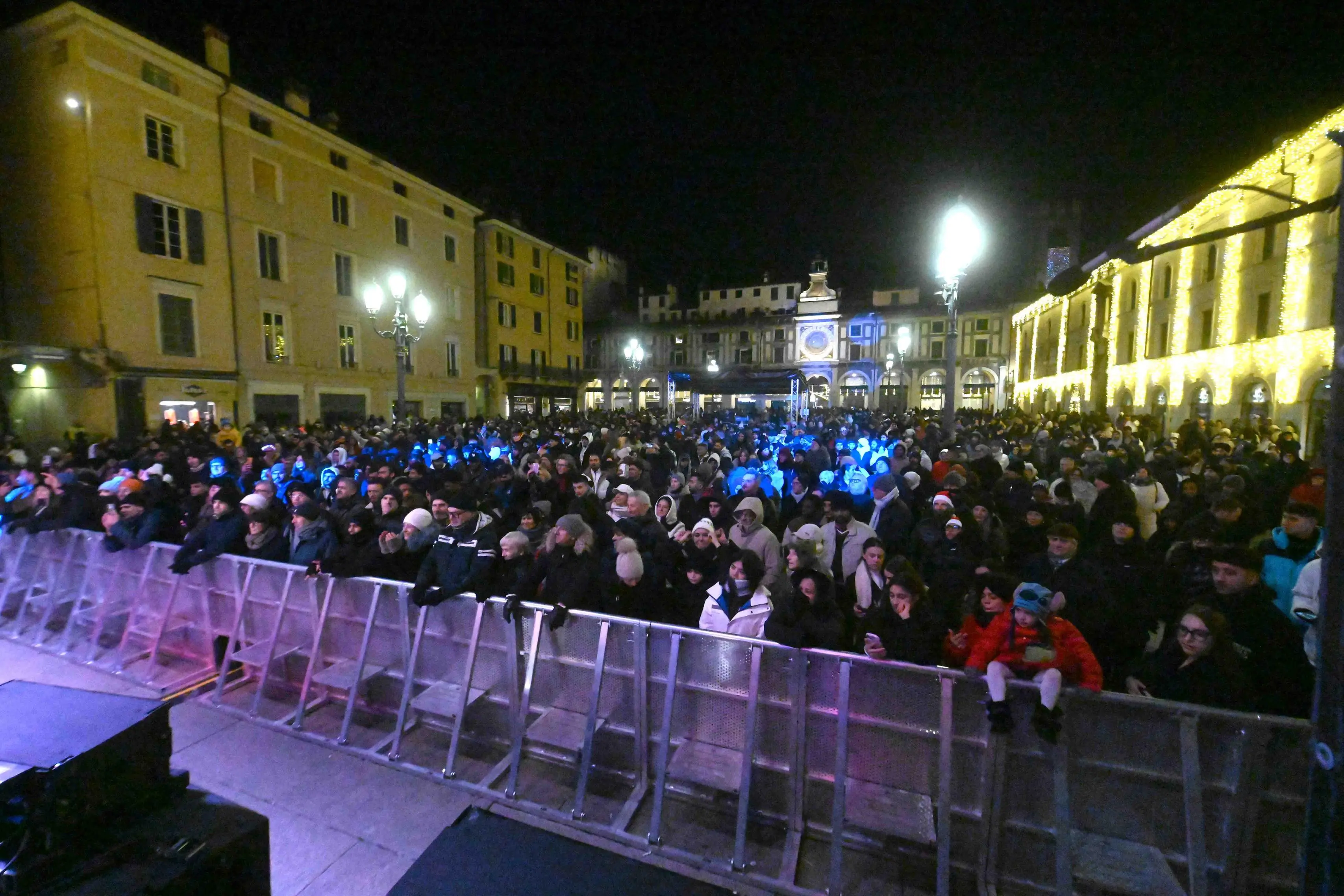 Il Capodanno in piazza Loggia